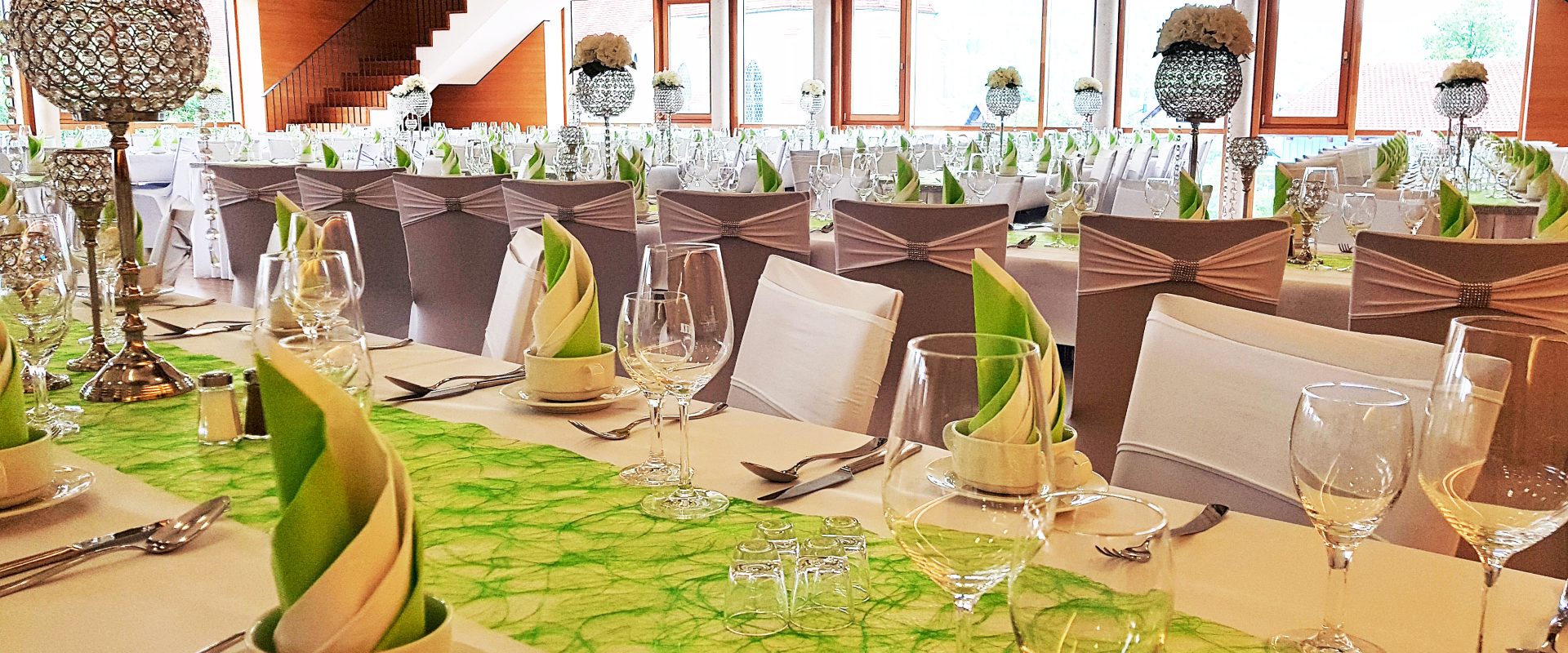 Hochzeitssaal im Allgäu Hotel Kultiviert