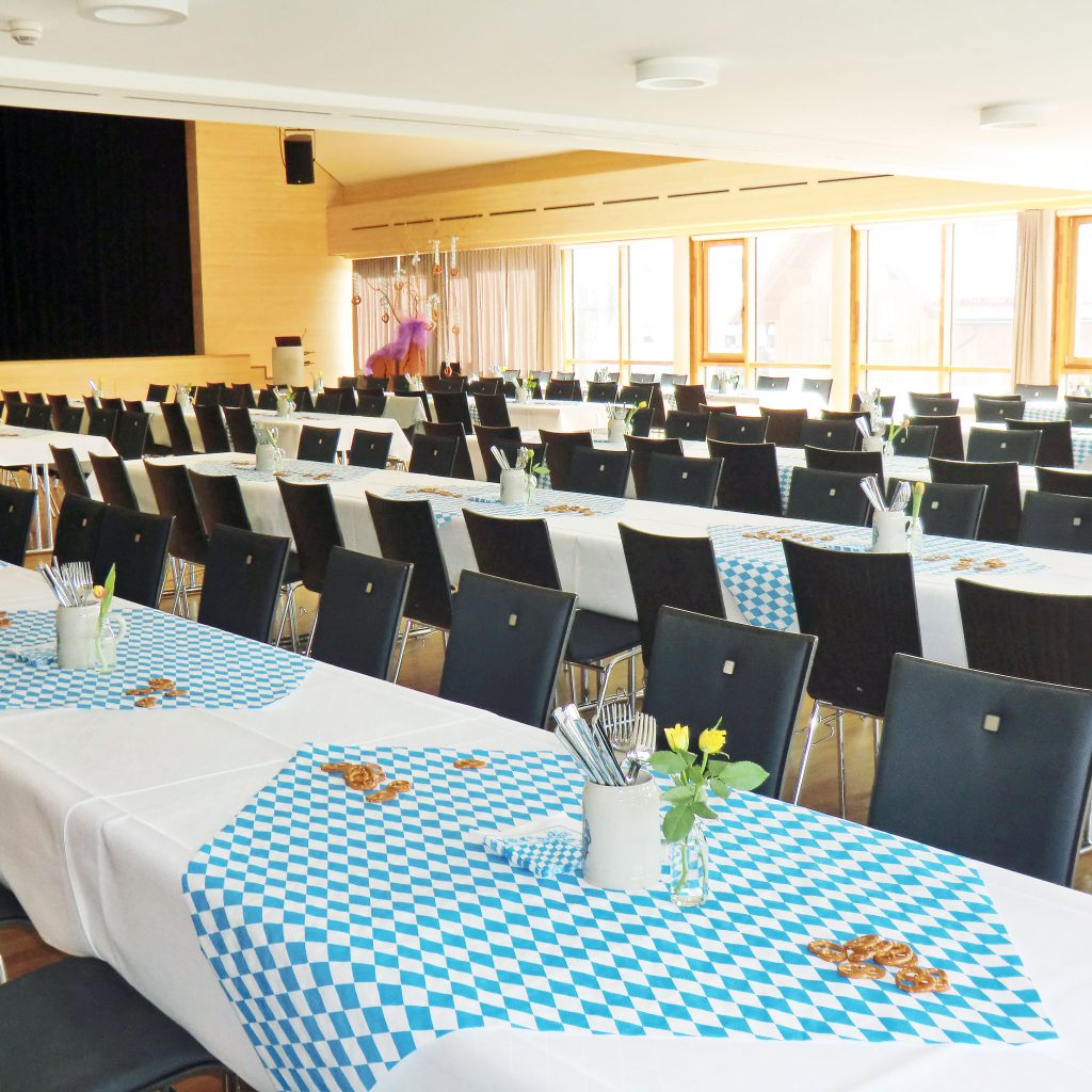Feste feiern im Allgäu Dorfsaal Energiehotel Kultiviert Wildpoldsried